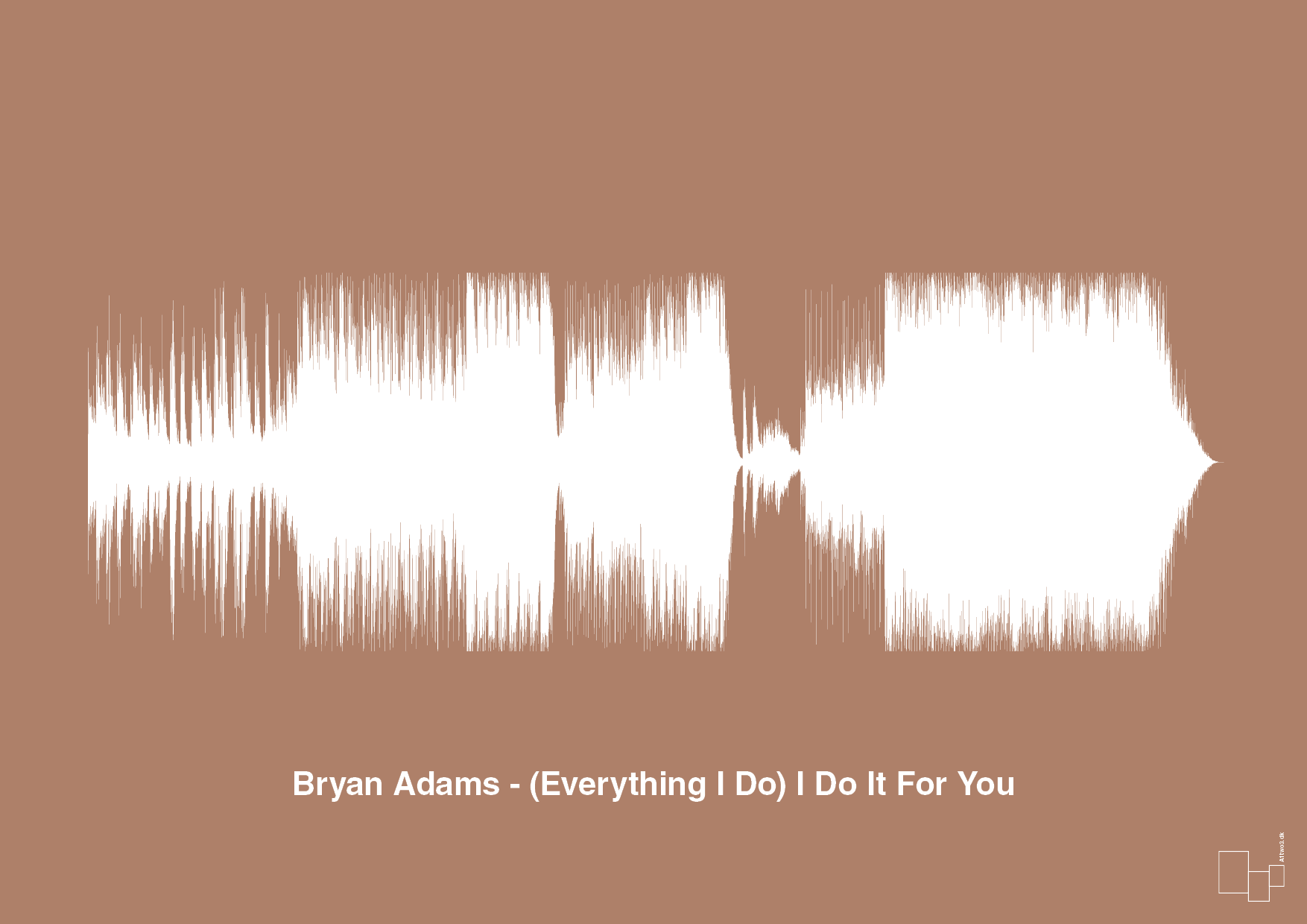 plakat: bryan adams - (everything i do) i do it for you - cider spice-Soundwave-A1two3