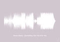 plakat: bryan adams - (everything i do) i do it for you - dusty lilac-Soundwave-A1two3