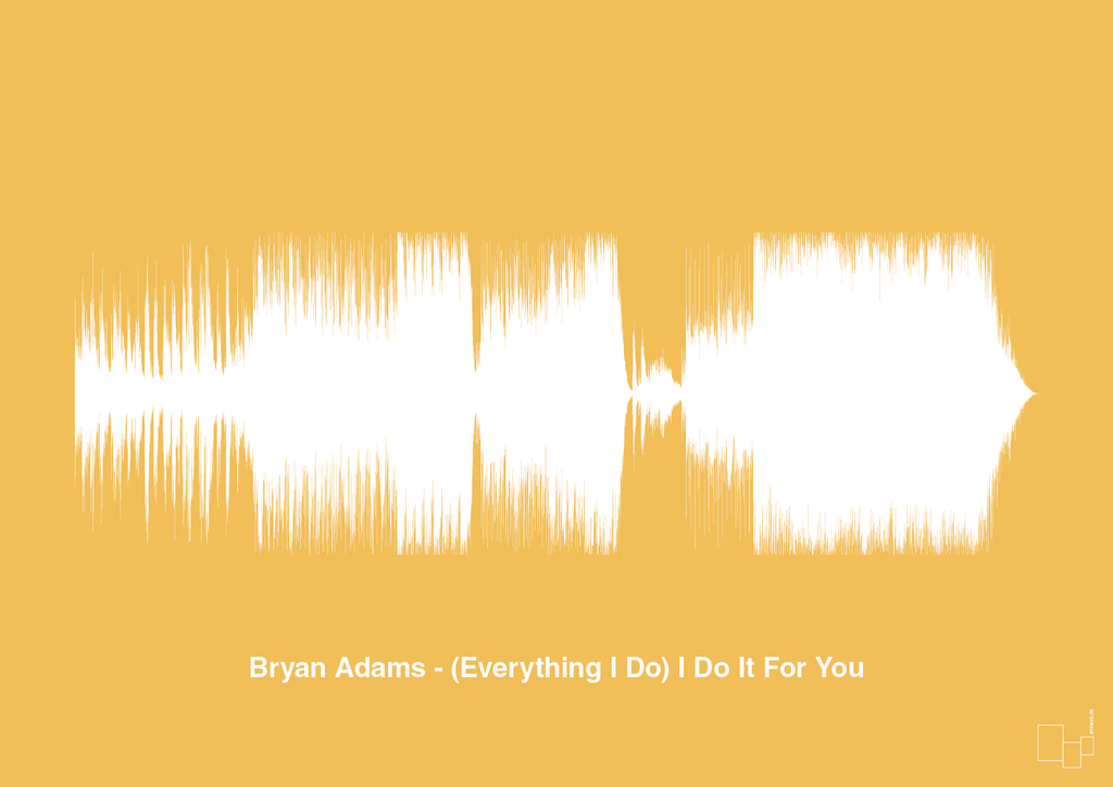 plakat: bryan adams - (everything i do) i do it for you - honeycomb-Soundwave-A1two3