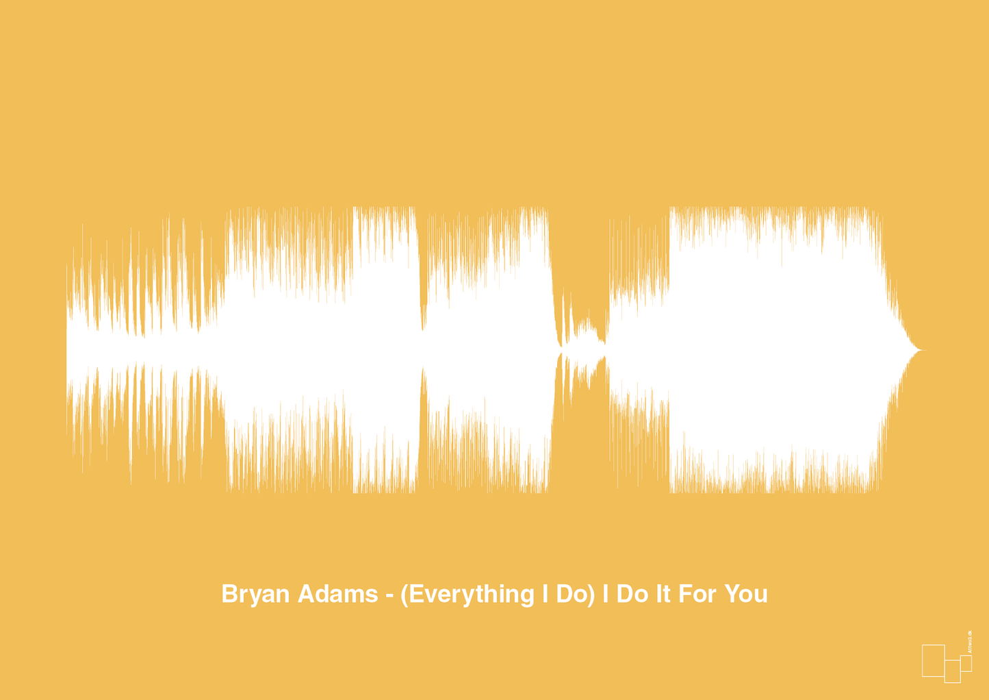 plakat: bryan adams - (everything i do) i do it for you - honeycomb-Soundwave-A1two3