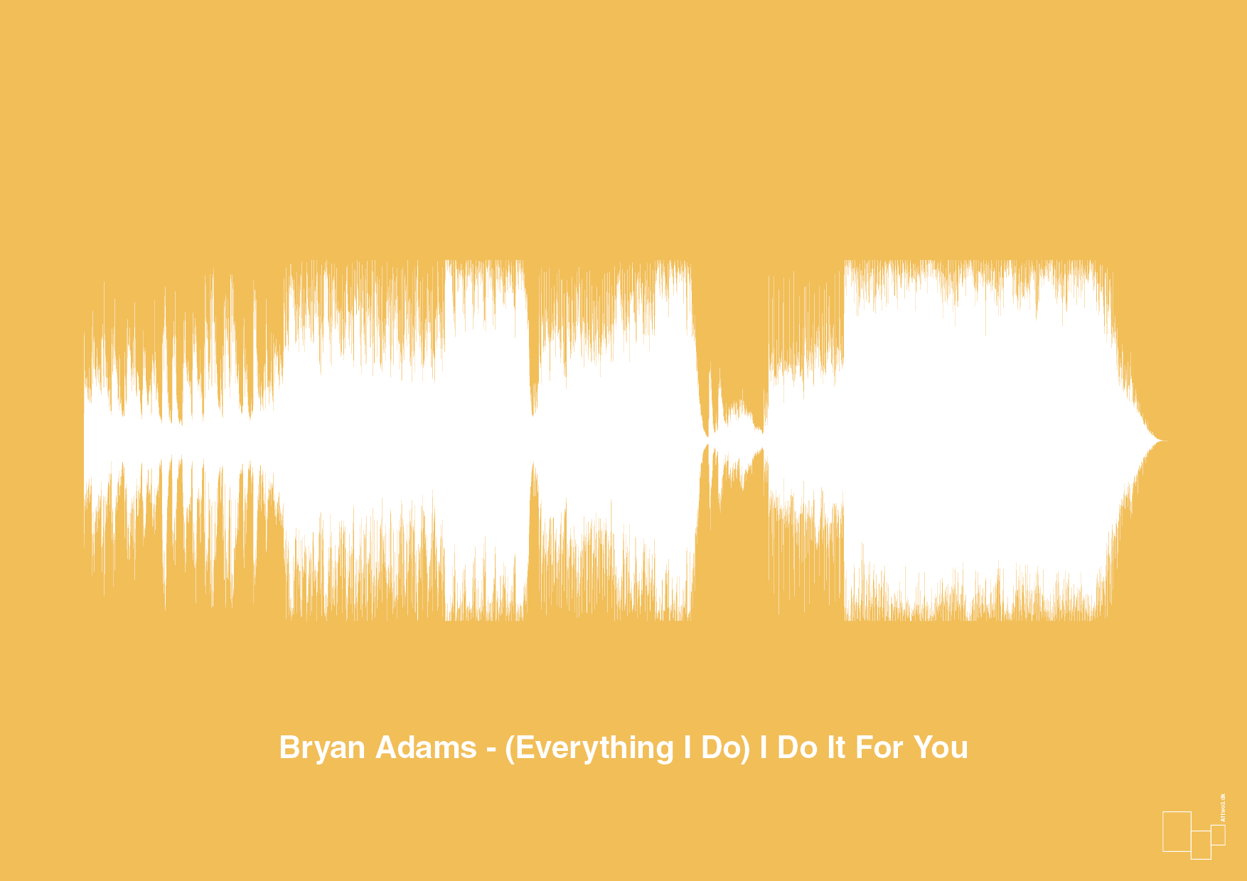 plakat: bryan adams - (everything i do) i do it for you - honeycomb-Soundwave-A1two3
