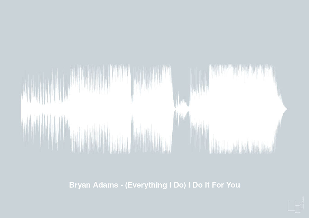 plakat: bryan adams - (everything i do) i do it for you - light drizzle-Soundwave-A1two3