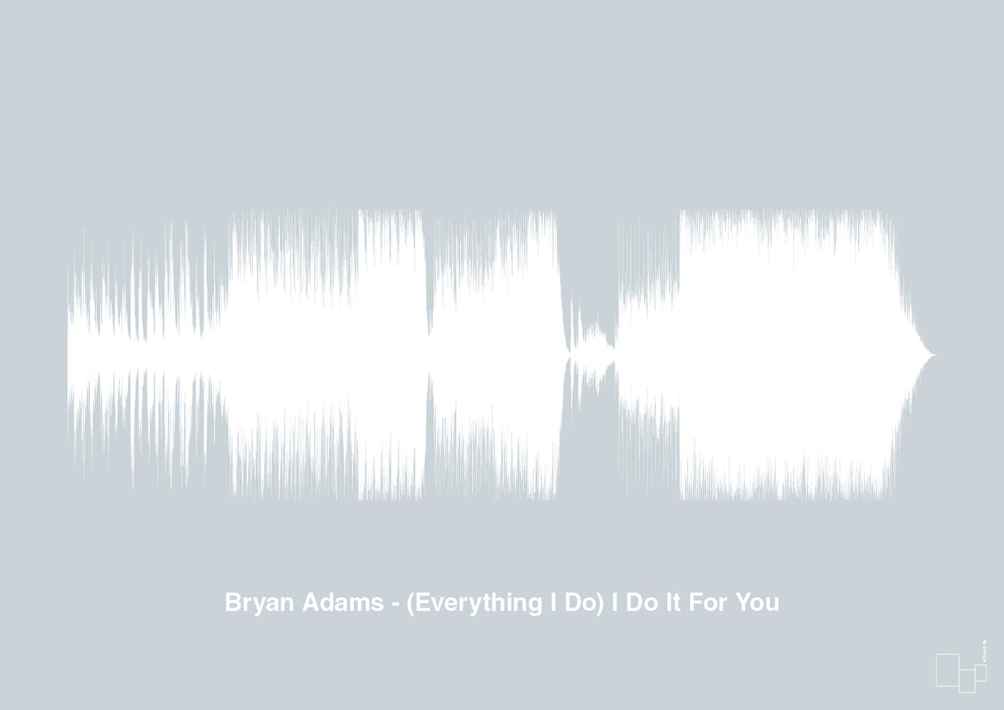 plakat: bryan adams - (everything i do) i do it for you - light drizzle-Soundwave-A1two3