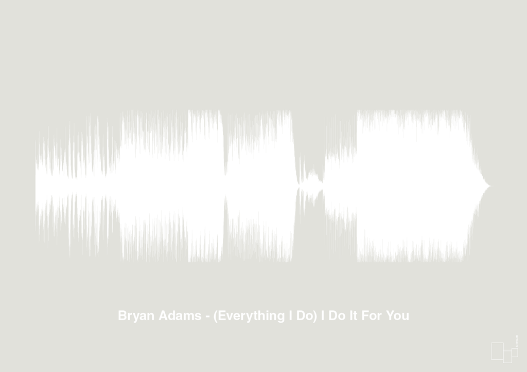 plakat: bryan adams - (everything i do) i do it for you - painters white-Soundwave-A1two3