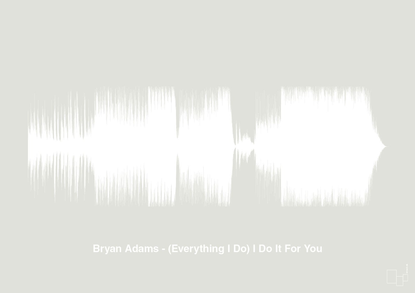 plakat: bryan adams - (everything i do) i do it for you - painters white-Soundwave-A1two3