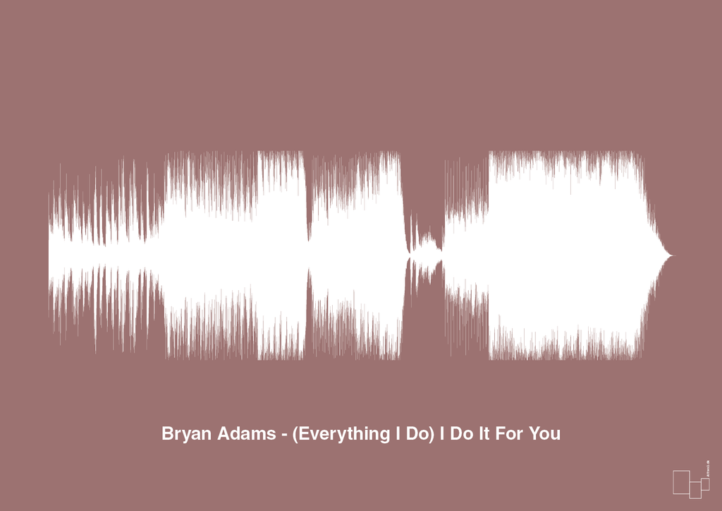 plakat: bryan adams - (everything i do) i do it for you - plum-Soundwave-A1two3