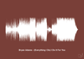 plakat: bryan adams - (everything i do) i do it for you - red pepper-Soundwave-A1two3