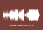 plakat: bryan adams - (everything i do) i do it for you - red pepper-Soundwave-A1two3
