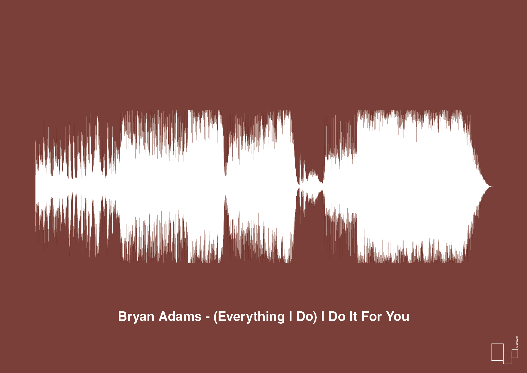 plakat: bryan adams - (everything i do) i do it for you - red pepper-Soundwave-A1two3