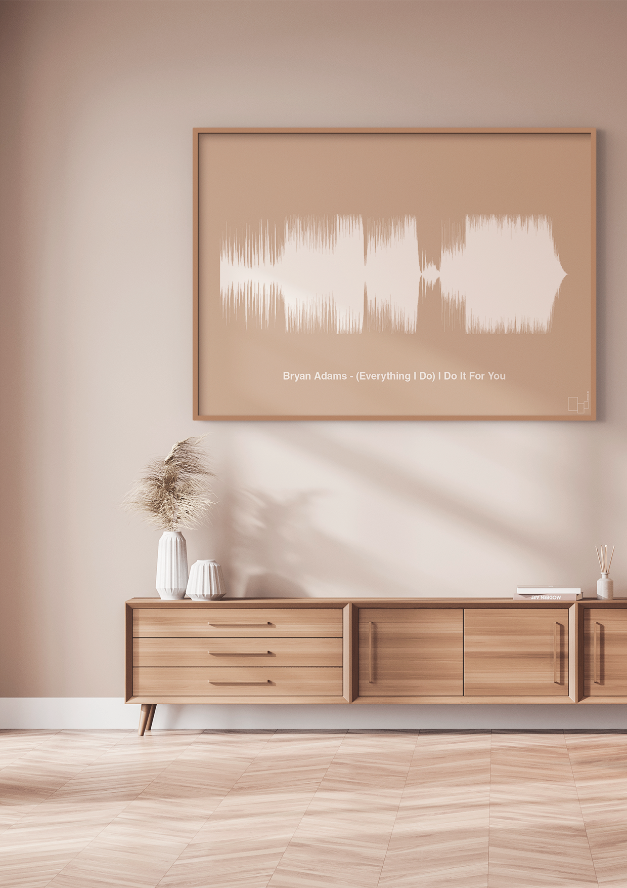 plakat: bryan adams - (everything i do) i do it for you - graphic charcoal-Soundwave-A1two3