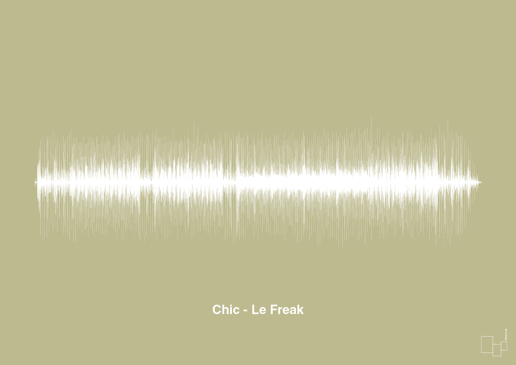 plakat: chic - le freak - back to nature-Soundwave-A1two3