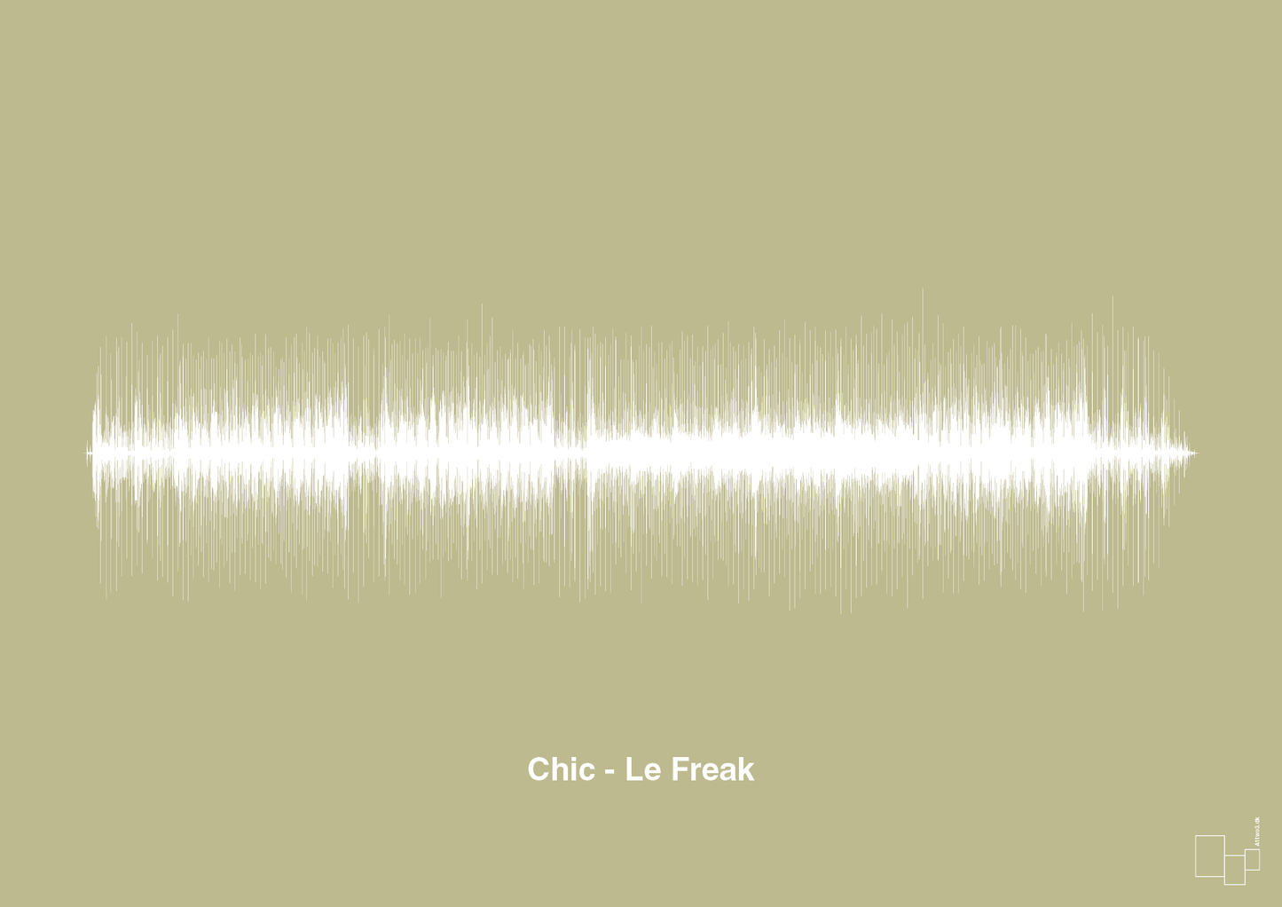 plakat: chic - le freak - back to nature-Soundwave-A1two3