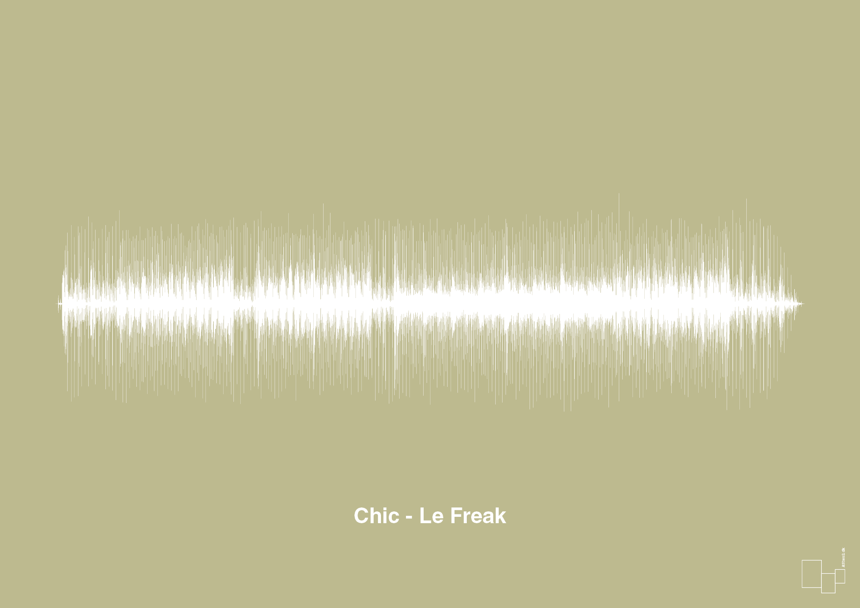 plakat: chic - le freak - back to nature-Soundwave-A1two3