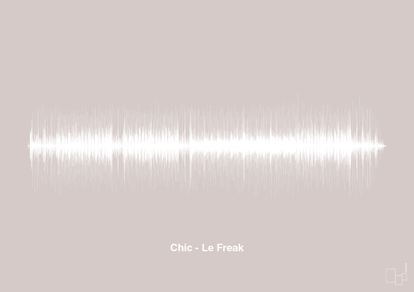 plakat: chic - le freak - broken beige-Soundwave-A1two3