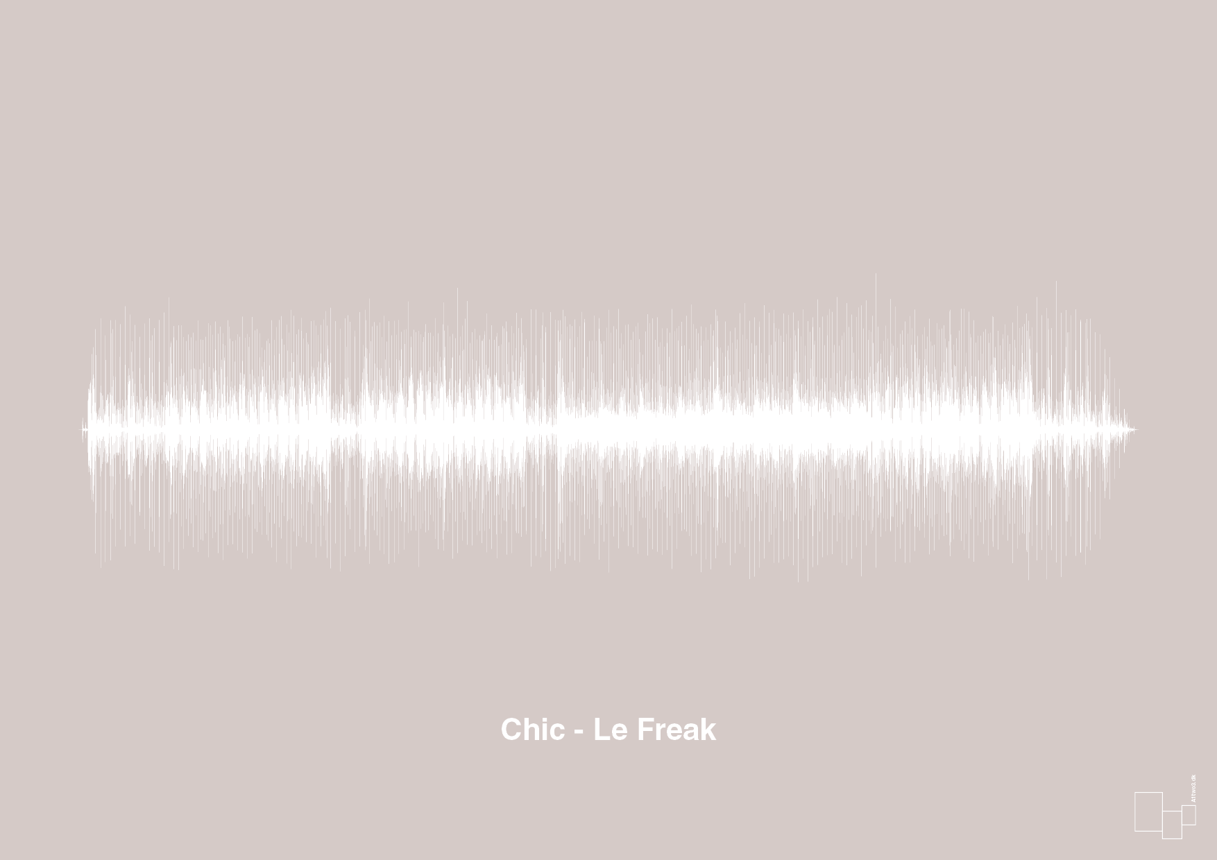 plakat: chic - le freak - broken beige-Soundwave-A1two3