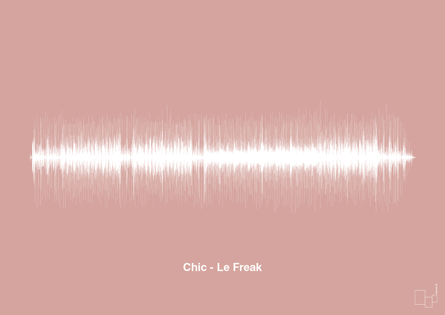 plakat: chic - le freak - bubble shell-Soundwave-A1two3