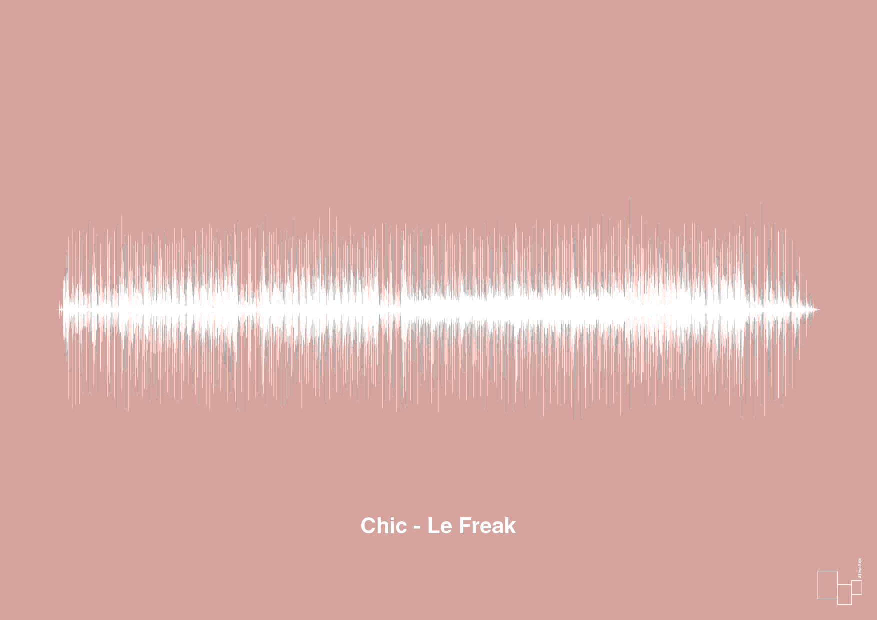 plakat: chic - le freak - bubble shell-Soundwave-A1two3