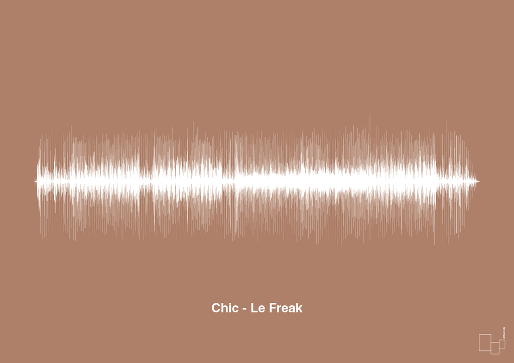 plakat: chic - le freak - cider spice-Soundwave-A1two3