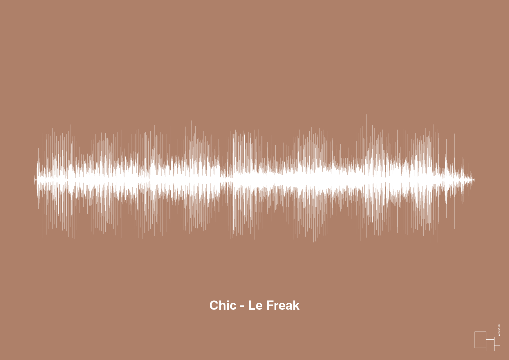 plakat: chic - le freak - cider spice-Soundwave-A1two3