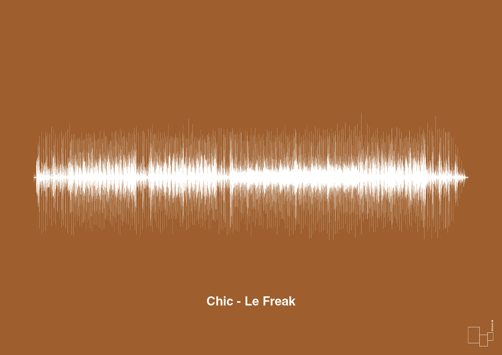 plakat: chic - le freak - cognac-Soundwave-A1two3