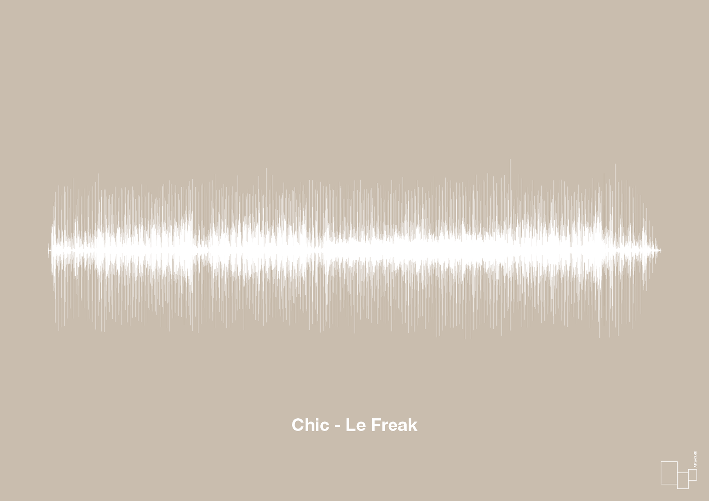 plakat: chic - le freak - creamy mushroom-Soundwave-A1two3