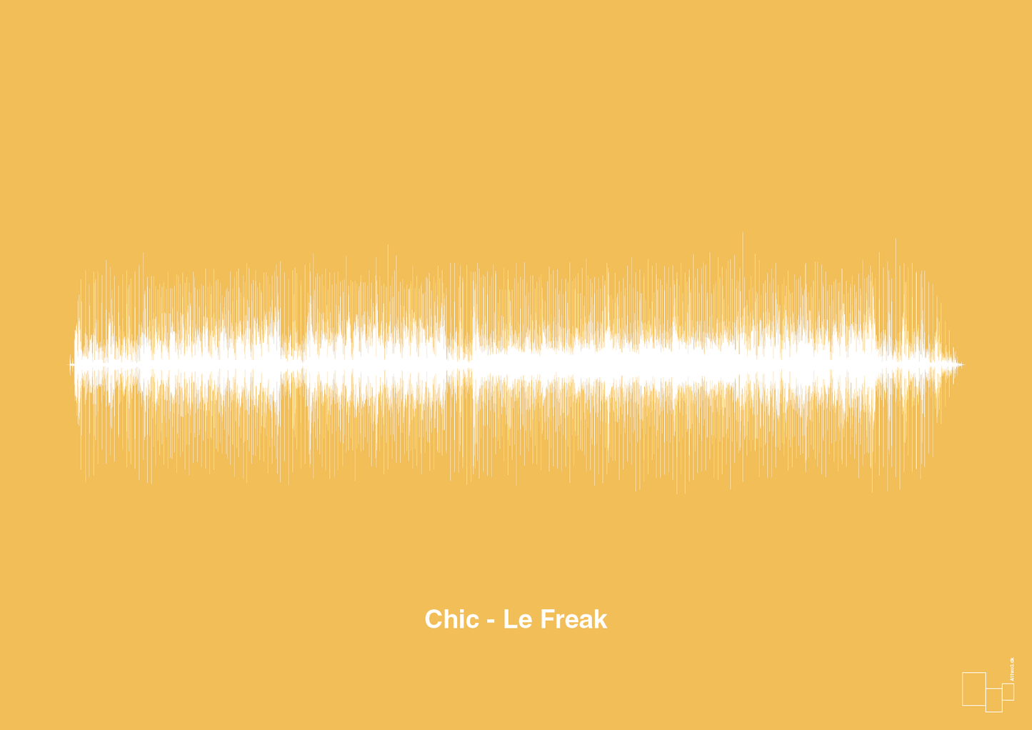 plakat: chic - le freak - honeycomb-Soundwave-A1two3
