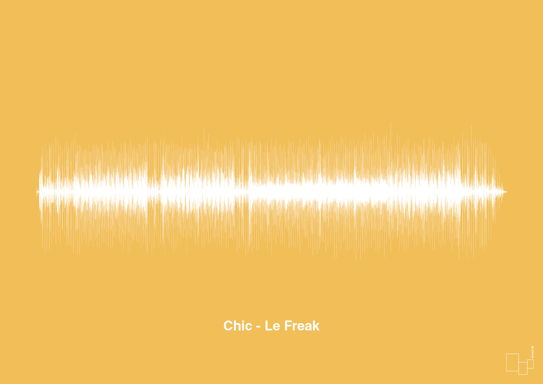 plakat: chic - le freak - honeycomb-Soundwave-A1two3