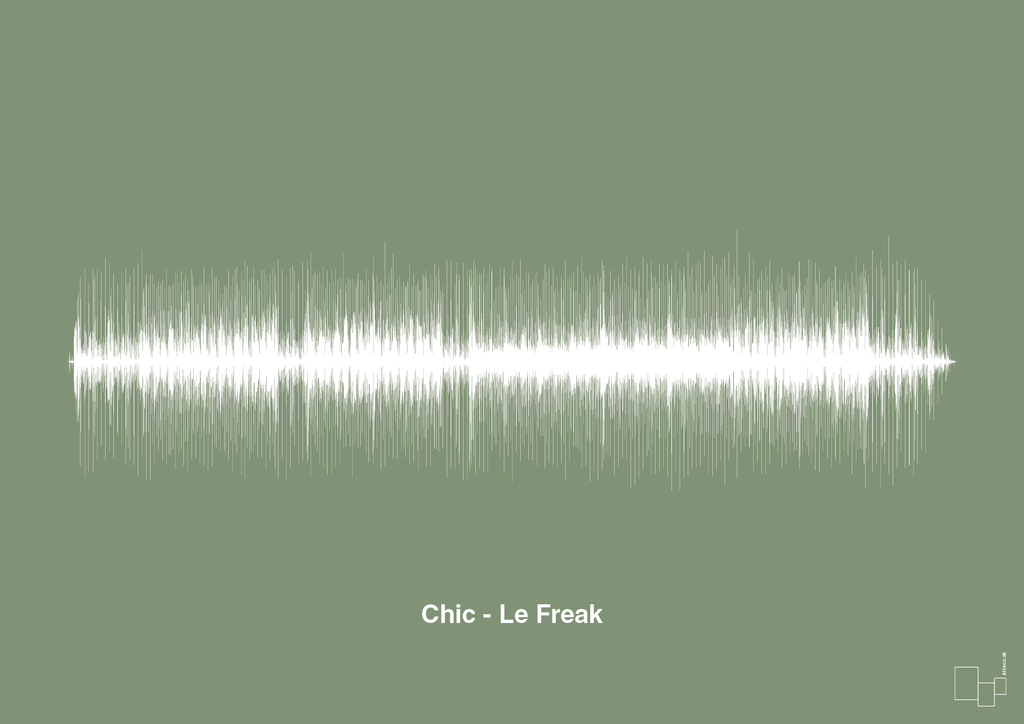 plakat: chic - le freak - jade-Soundwave-A1two3