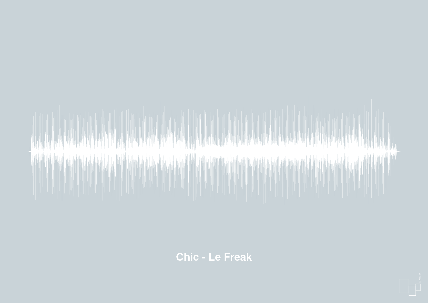 plakat: chic - le freak - light drizzle-Soundwave-A1two3