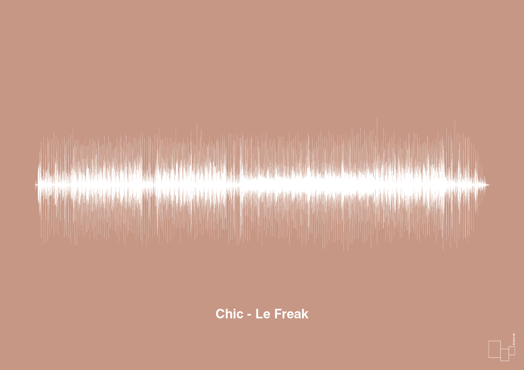 plakat: chic - le freak - powder-Soundwave-A1two3