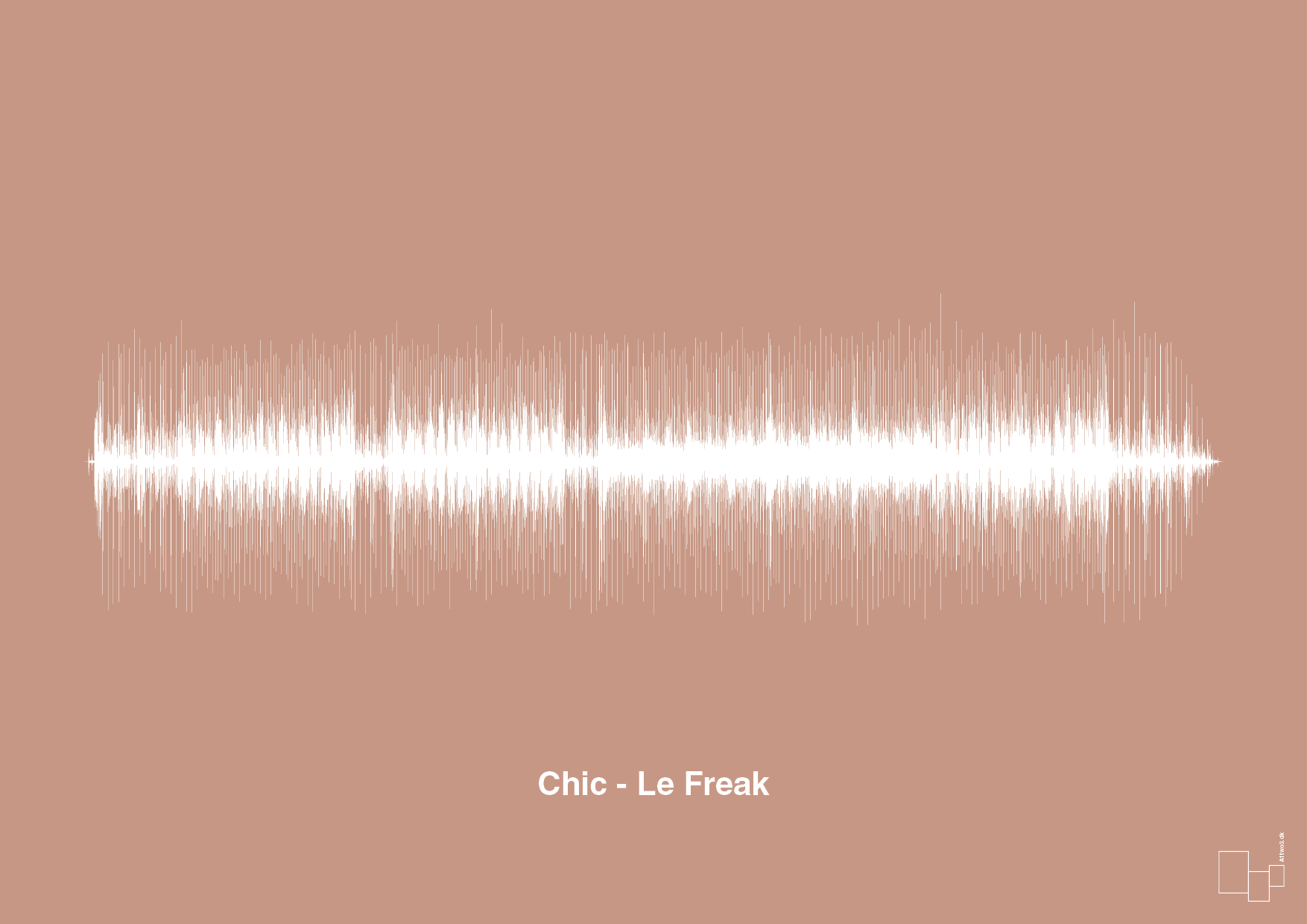 plakat: chic - le freak - powder-Soundwave-A1two3