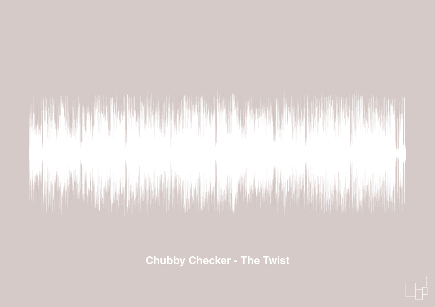 plakat: chubby checker - the twist - broken beige-Soundwave-A1two3
