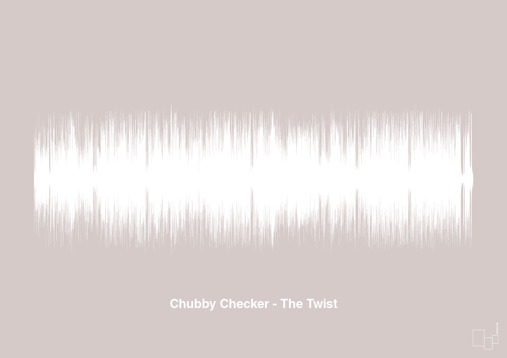 plakat: chubby checker - the twist - broken beige-Soundwave-A1two3