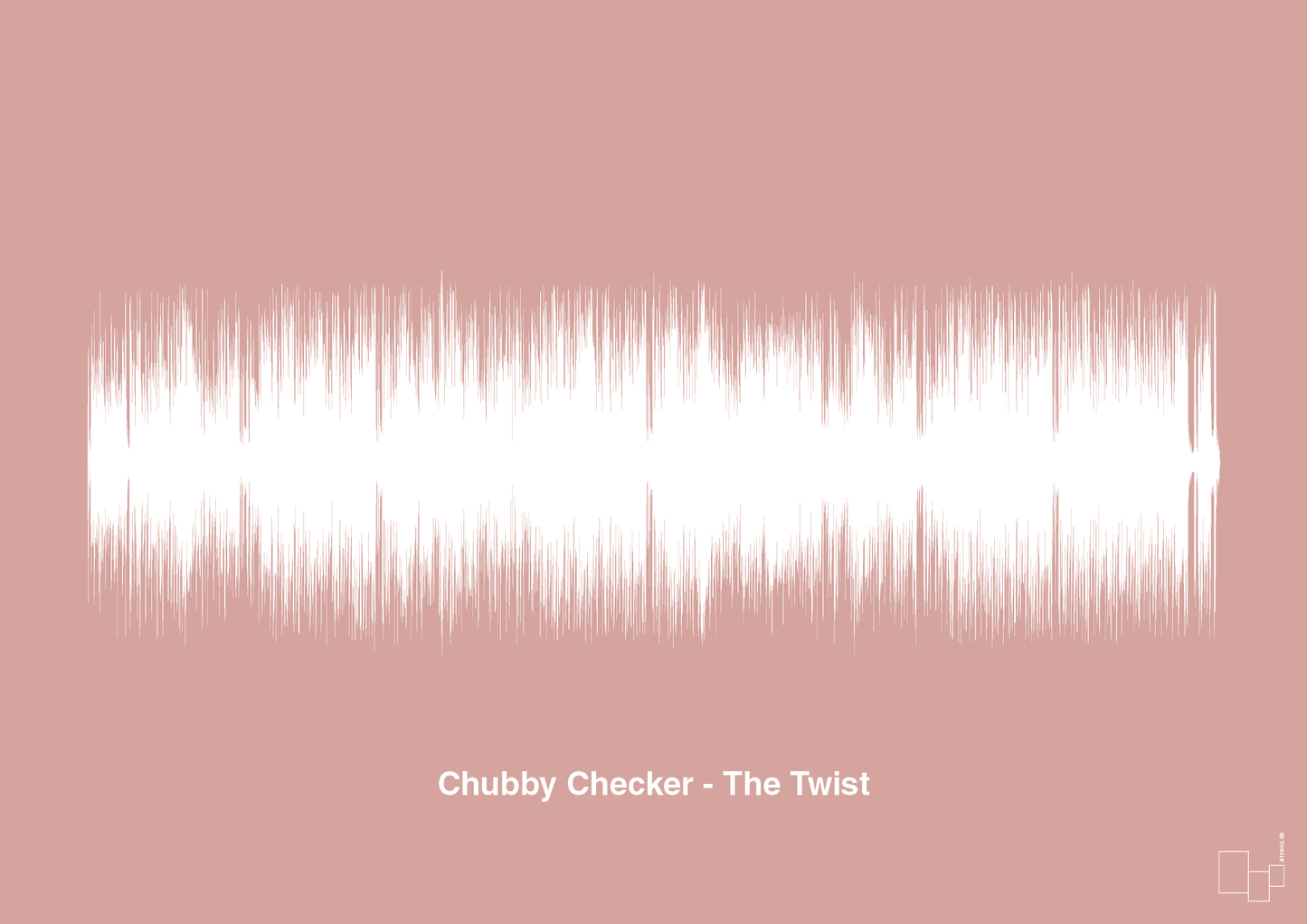plakat: chubby checker - the twist - bubble shell-Soundwave-A1two3