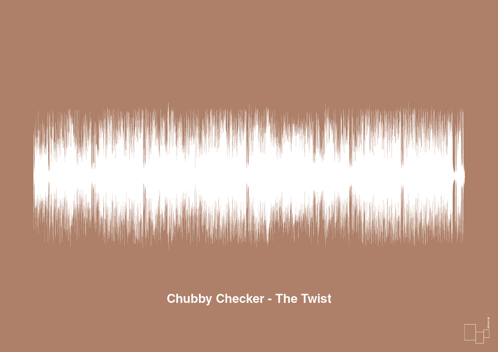 plakat: chubby checker - the twist - cider spice-Soundwave-A1two3