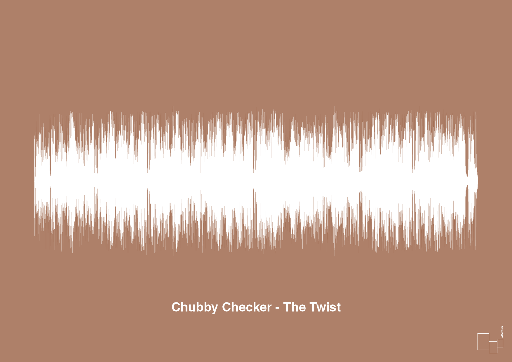 plakat: chubby checker - the twist - cider spice-Soundwave-A1two3
