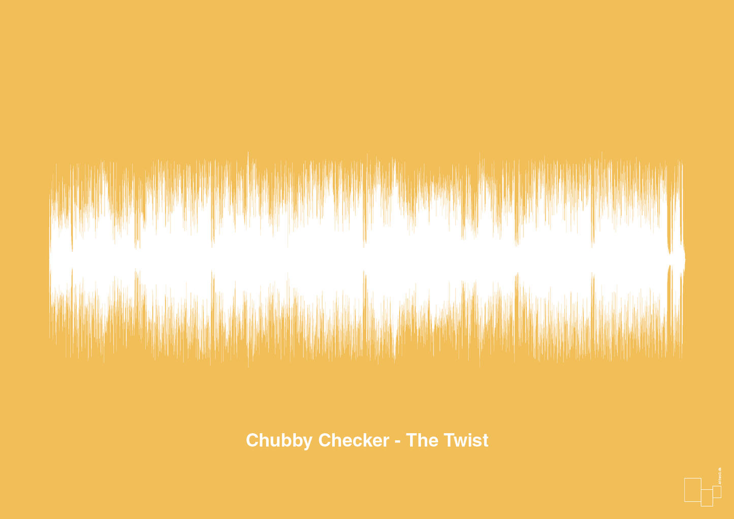 plakat: chubby checker - the twist - honeycomb-Soundwave-A1two3