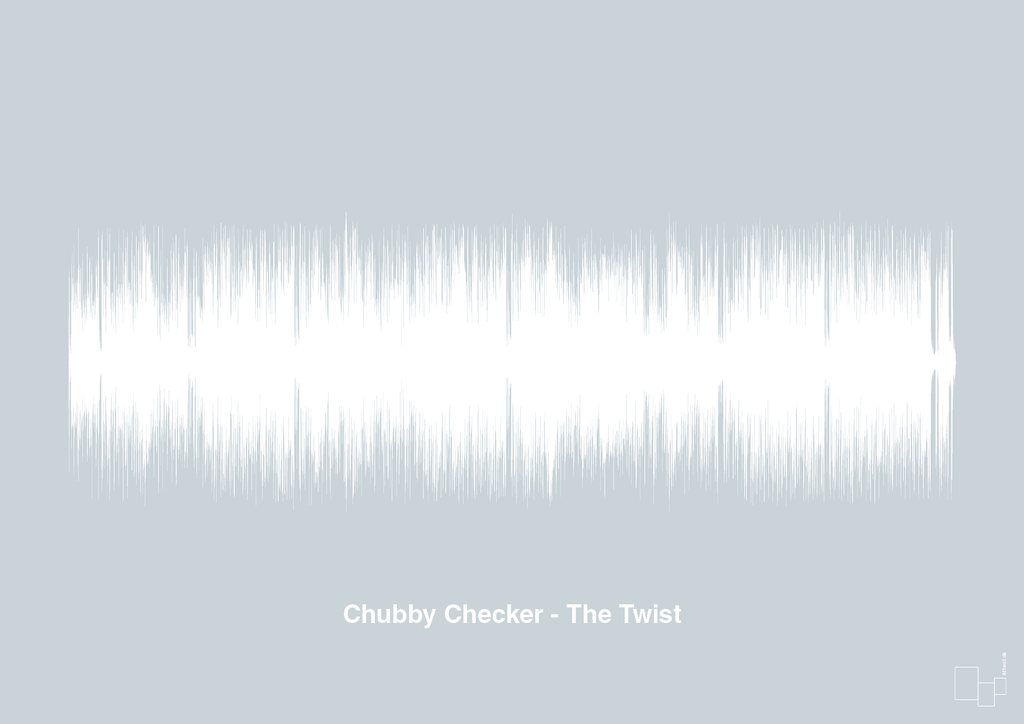 plakat: chubby checker - the twist - light drizzle-Soundwave-A1two3