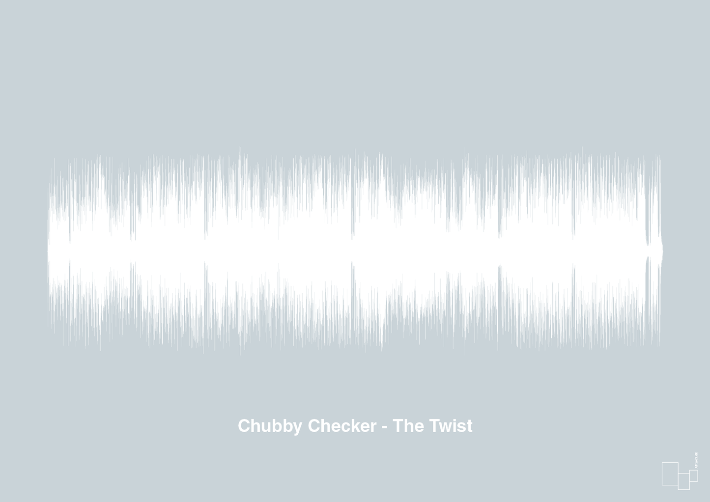 plakat: chubby checker - the twist - light drizzle-Soundwave-A1two3