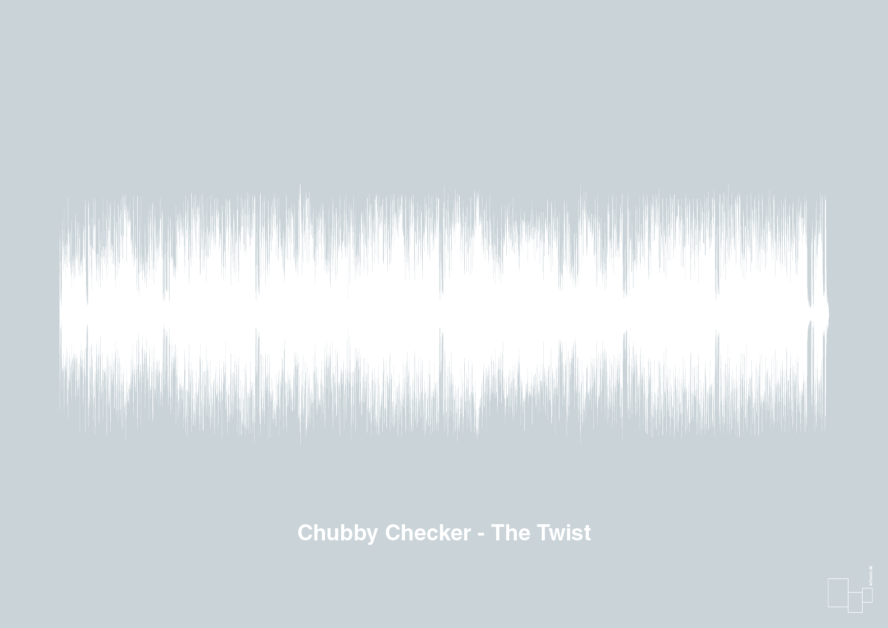 plakat: chubby checker - the twist - light drizzle-Soundwave-A1two3