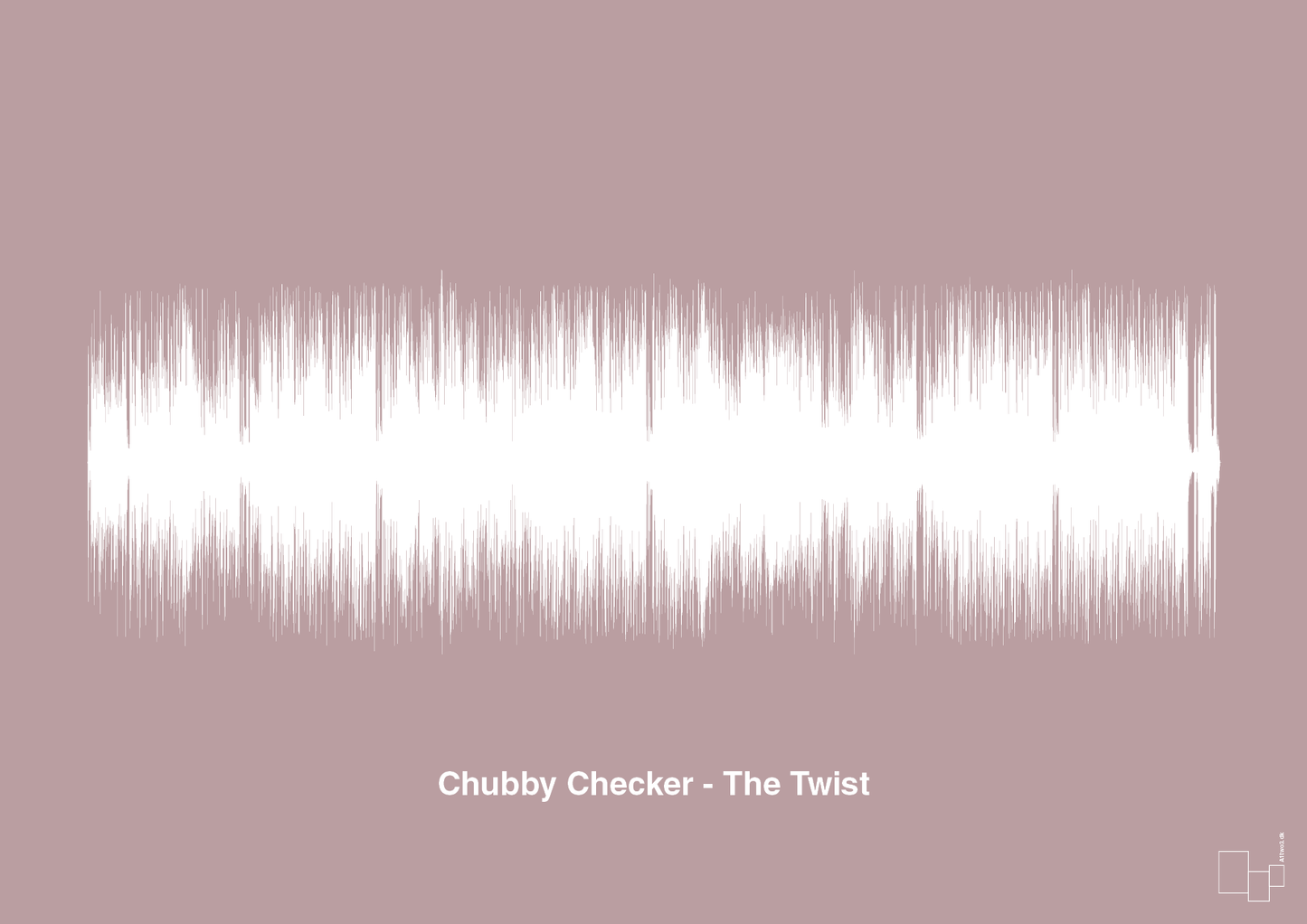 plakat: chubby checker - the twist - light rose-Soundwave-A1two3