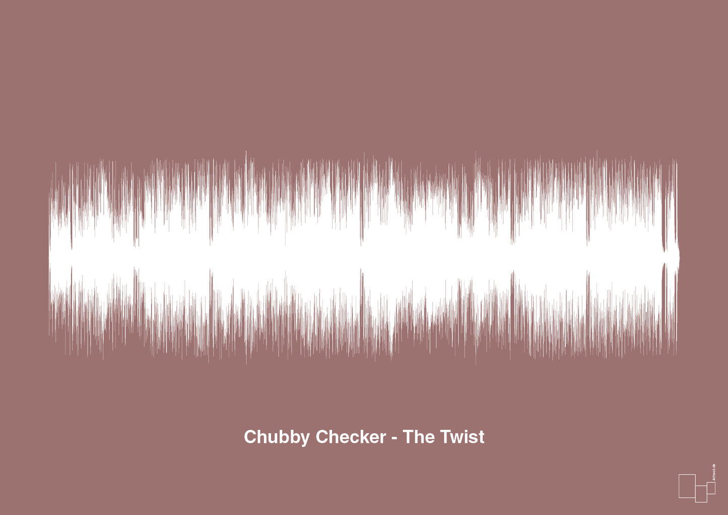 plakat: chubby checker - the twist - plum-Soundwave-A1two3