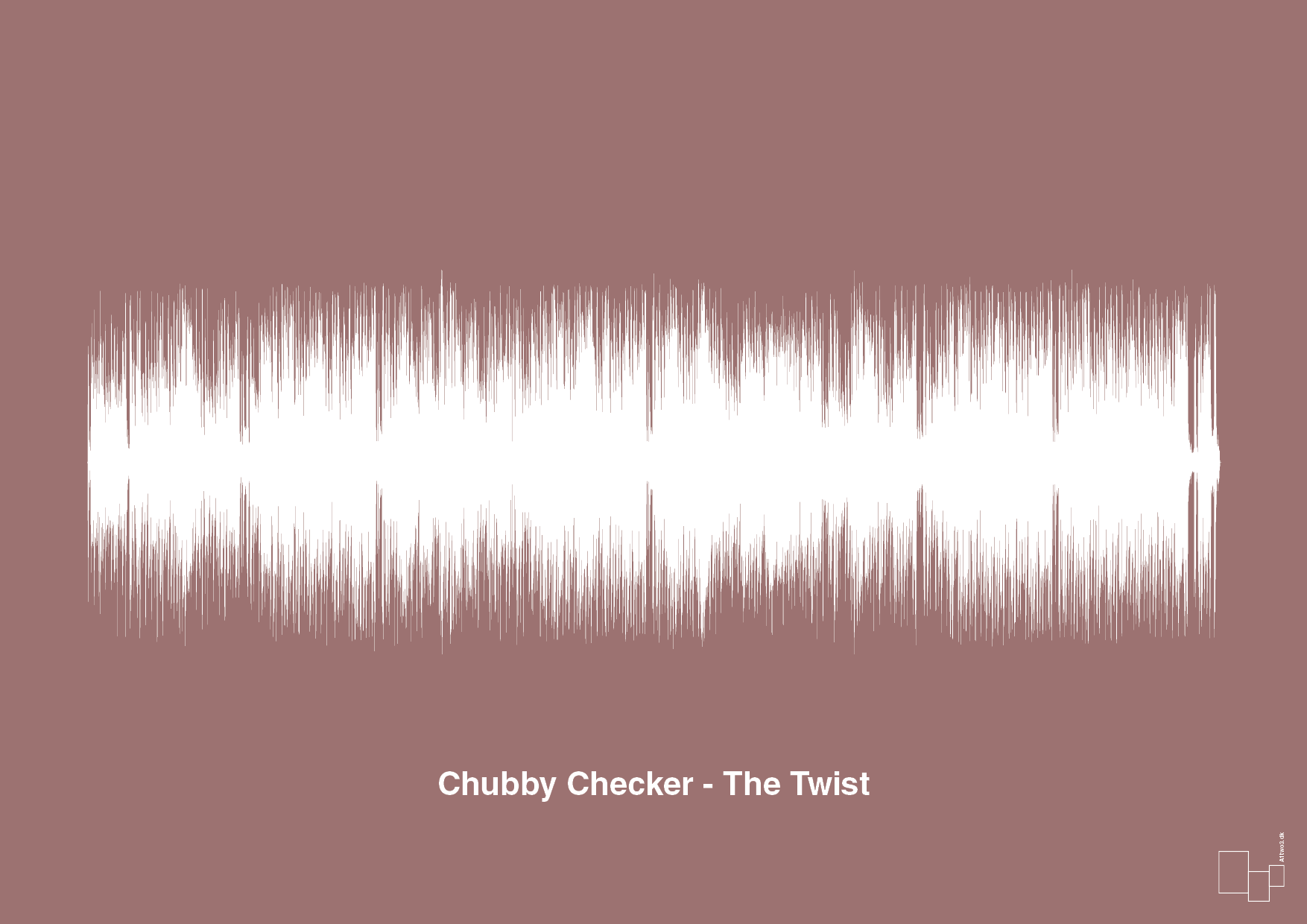 plakat: chubby checker - the twist - plum-Soundwave-A1two3