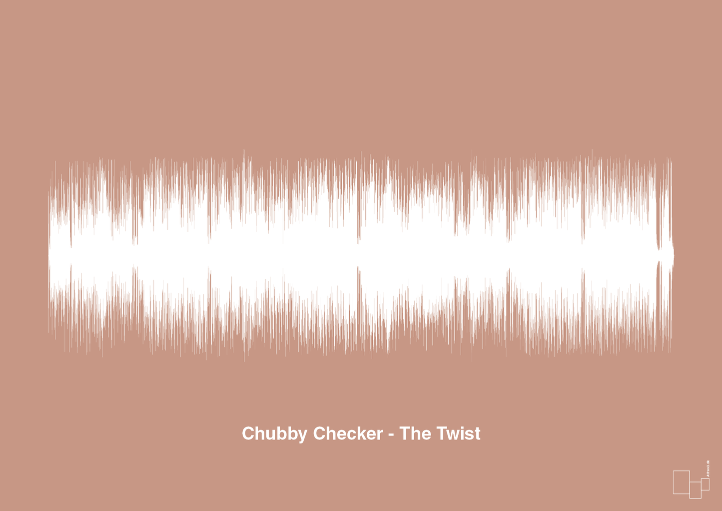 plakat: chubby checker - the twist - powder-Soundwave-A1two3