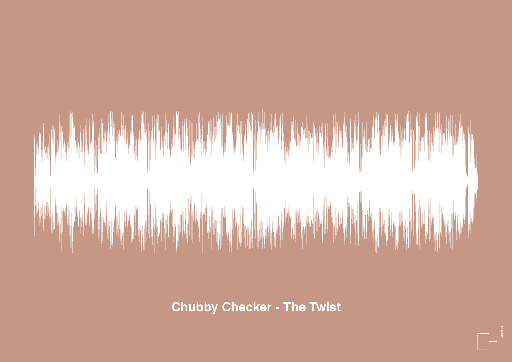 plakat: chubby checker - the twist - powder-Soundwave-A1two3