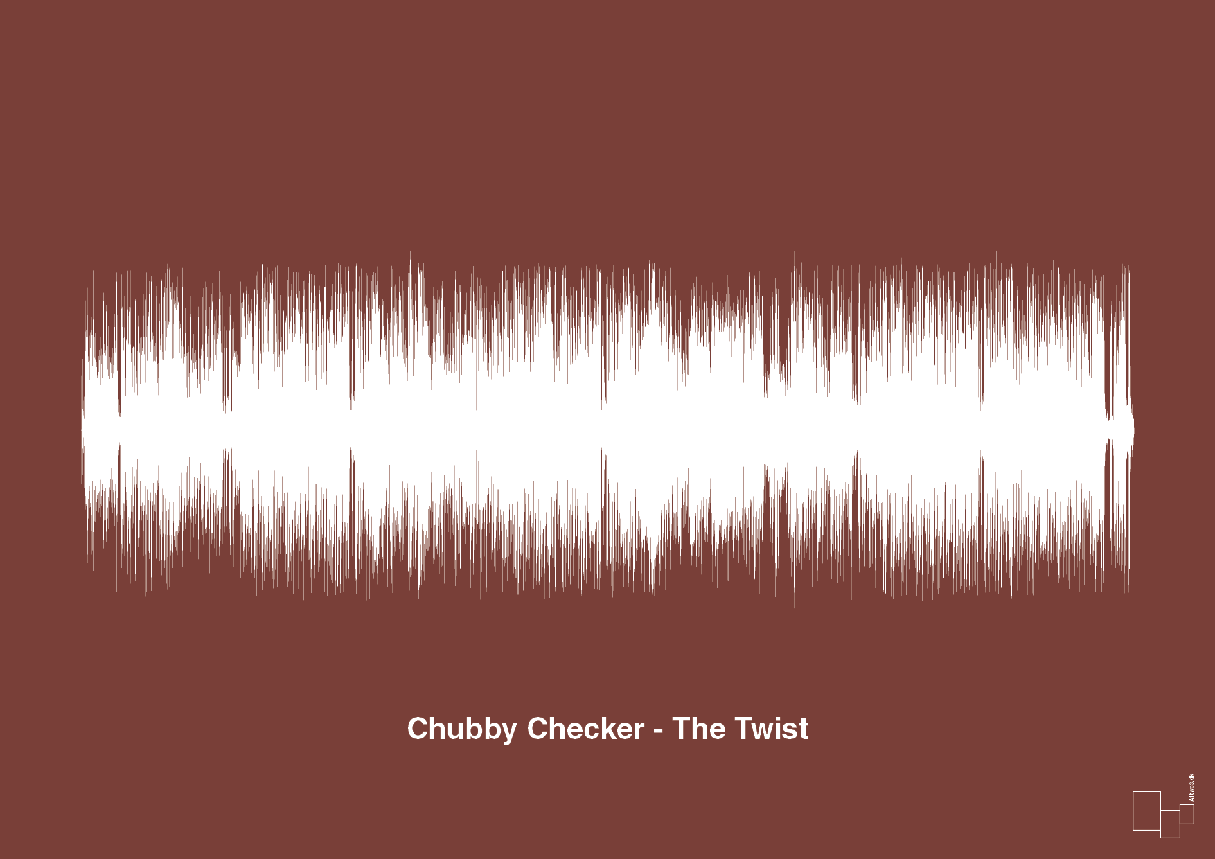 plakat: chubby checker - the twist - red pepper-Soundwave-A1two3