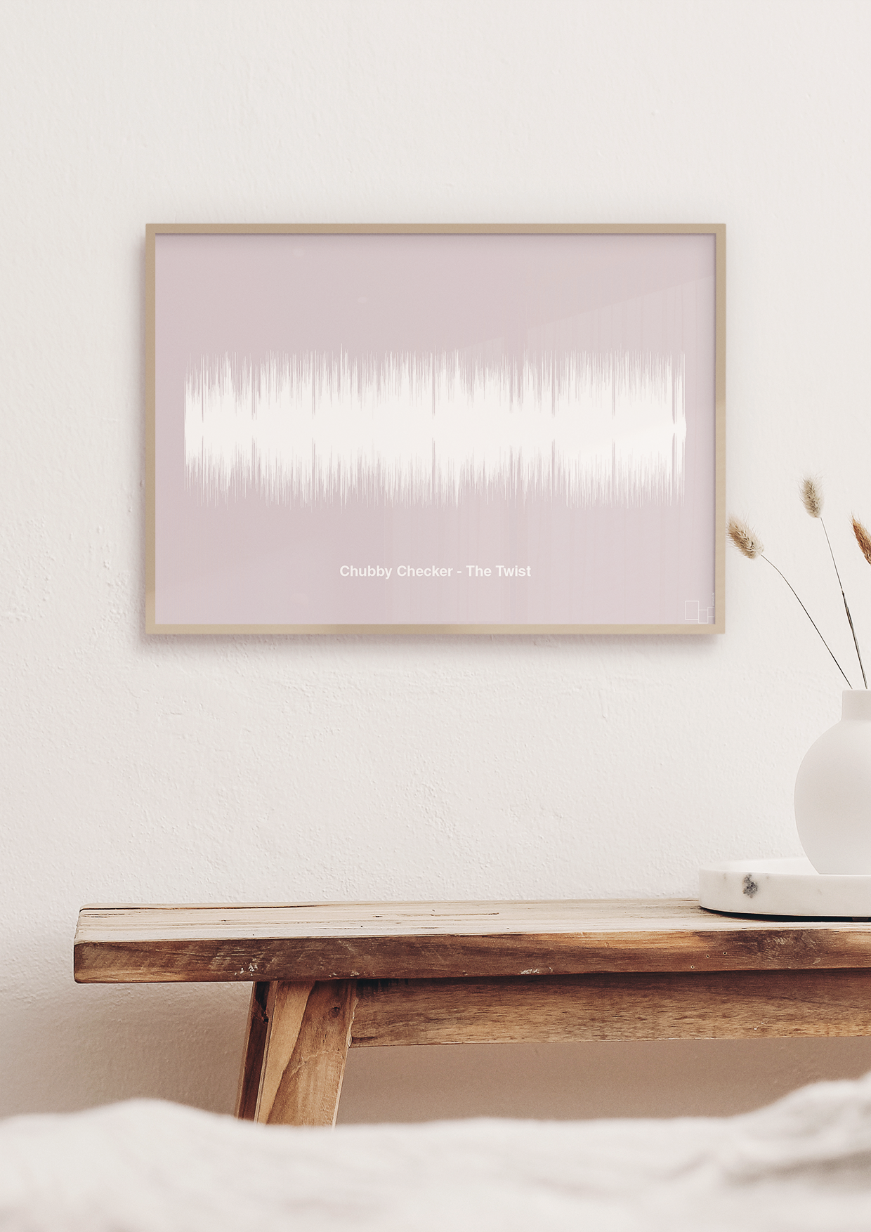 plakat: chubby checker - the twist - graphic charcoal-Soundwave-A1two3