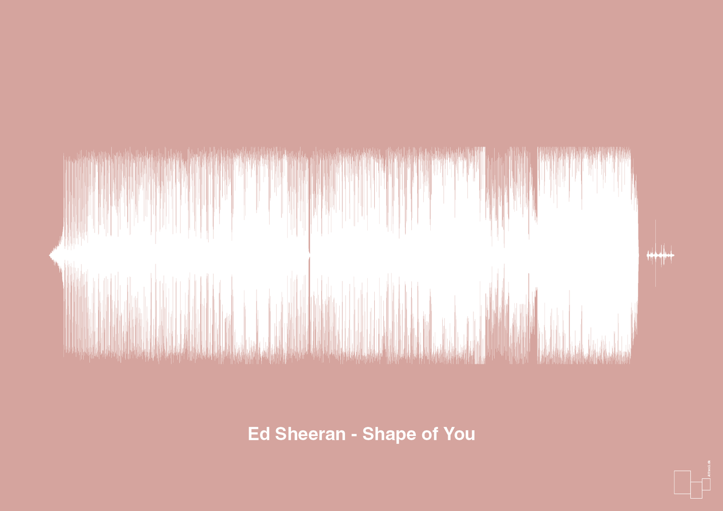 plakat: ed sheeran - shape of you - bubble shell-Soundwave-A1two3