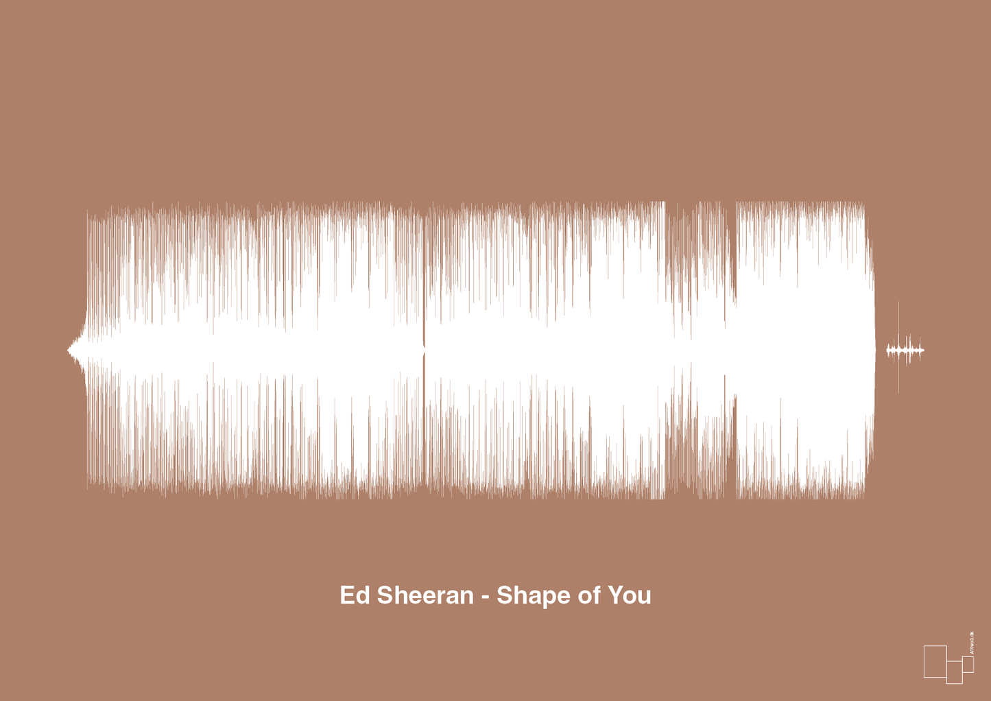 plakat: ed sheeran - shape of you - cider spice-Soundwave-A1two3