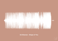 plakat: ed sheeran - shape of you - powder-Soundwave-A1two3